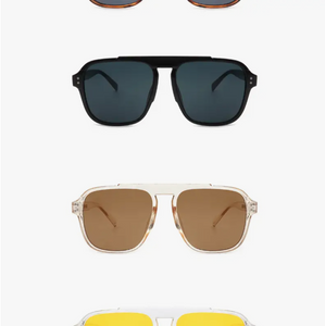 Classic Vintage Square Sunglasses
