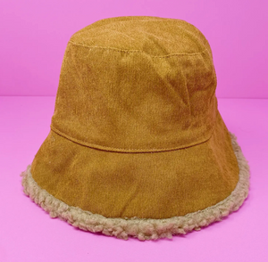 Corduroy Reversible Bucket Hat