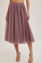 Tulle Midi Skirt