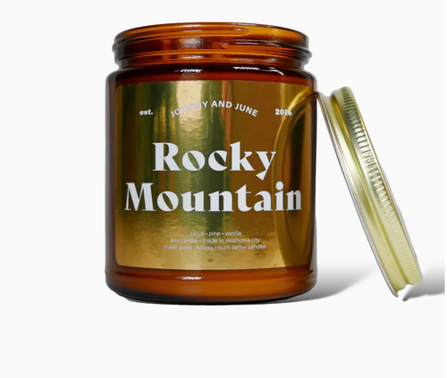 Rocky Mountain Holiday 8oz Soy Candle