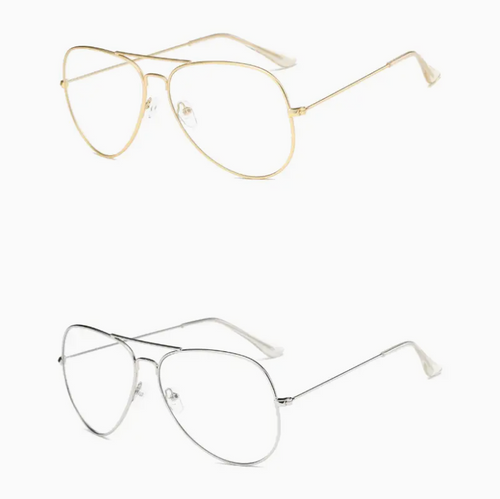Classic Pilot Aviator Anti Blue Light Blocker Glasses