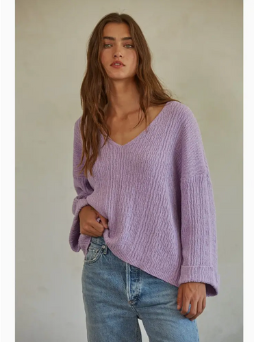 Malia Top - lavender | pink