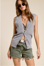 James Vest - black / gray