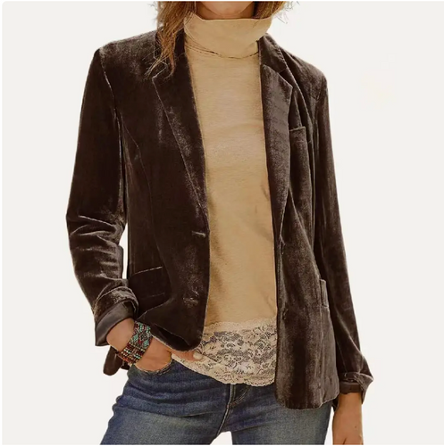 Velvet Blazer