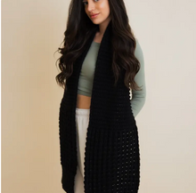 Waffle Knit Scarf
