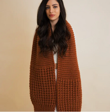 Waffle Knit Scarf