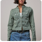 Cry Me a River Military Jacket