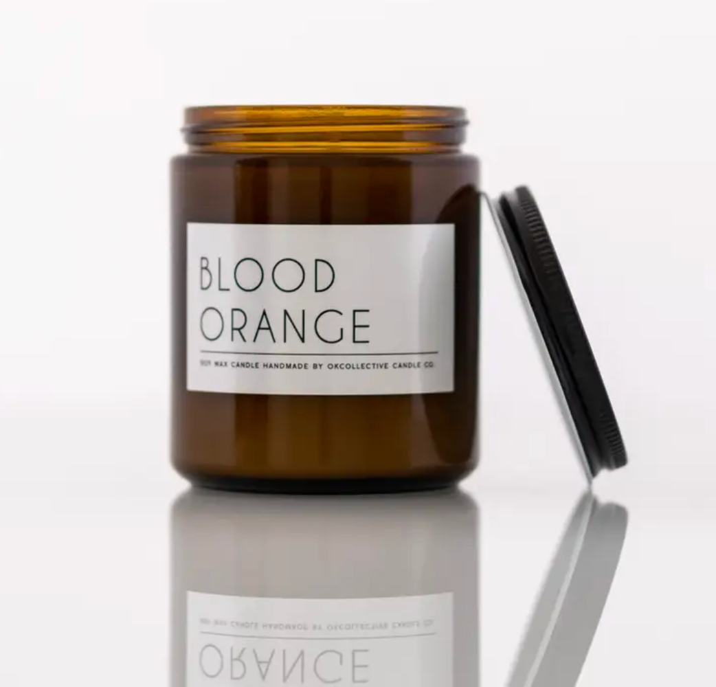 Okcollective Blood Orange Candle