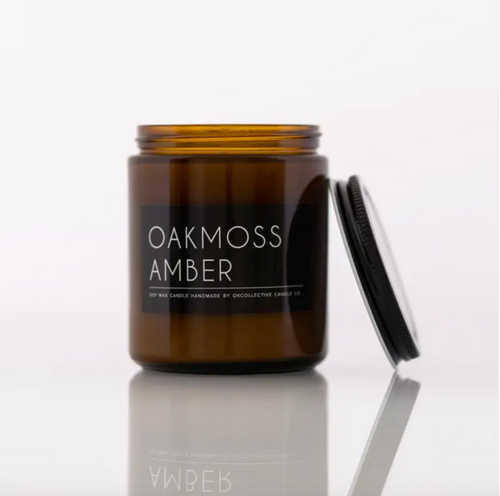 Okcollective Oakmoss Amber Candle