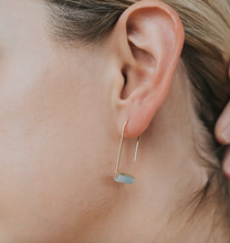 Jaxkelly Amazonite Gemstone Drop Earrings