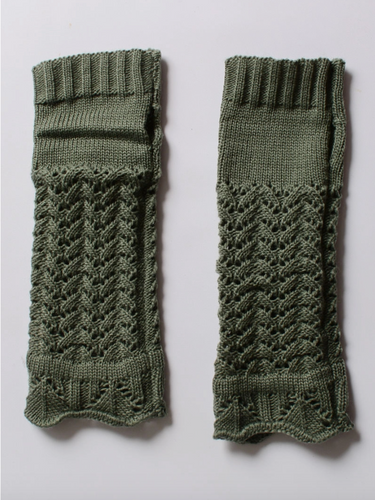 Knit Arm Warmers - Various Colors