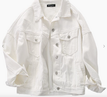 Vintage Off White Denim Jacket