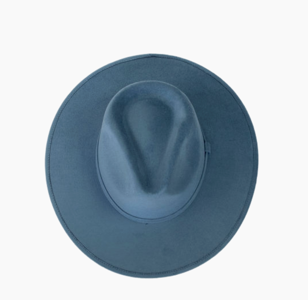 Vegan Suede Rancher Hat - Various Colors