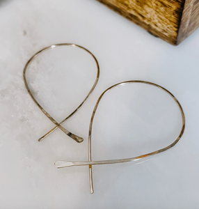 Loop Threader Earrings - Sterling Silver / 14k Gold Fill