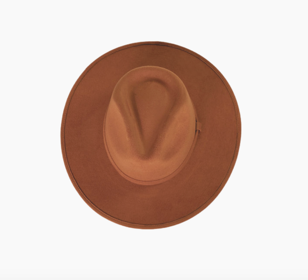 Vegan Suede Rancher Hat - Various Colors