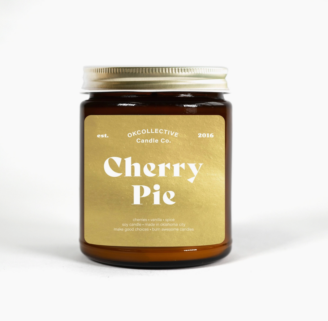 OKcollective Cherry Pie Candle