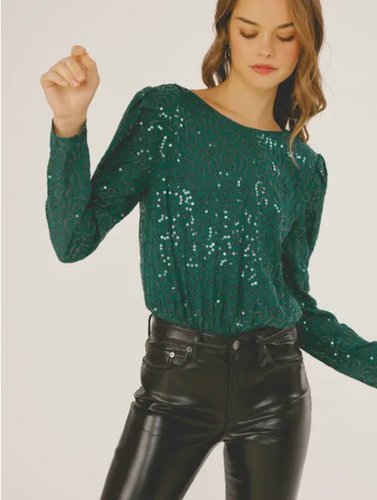 Emerald Holiday Bodysuit