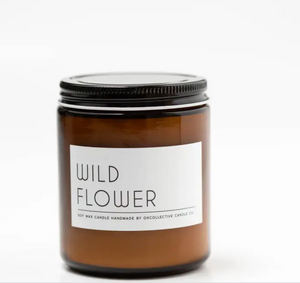 Okcollective Wild Flower Candle